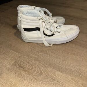 Vans high top sneakers size 8